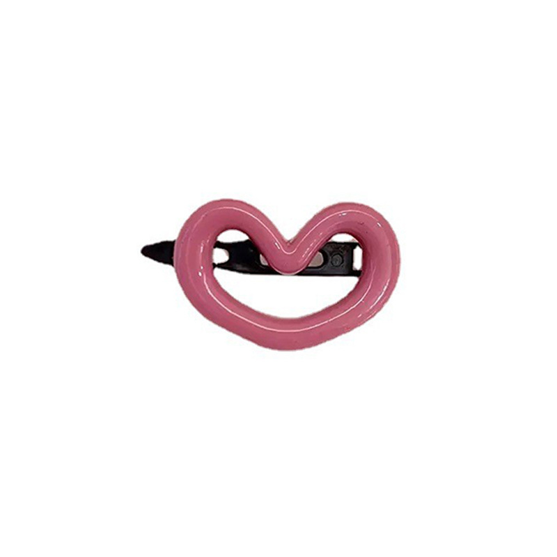 Heart Morandi hair clip
