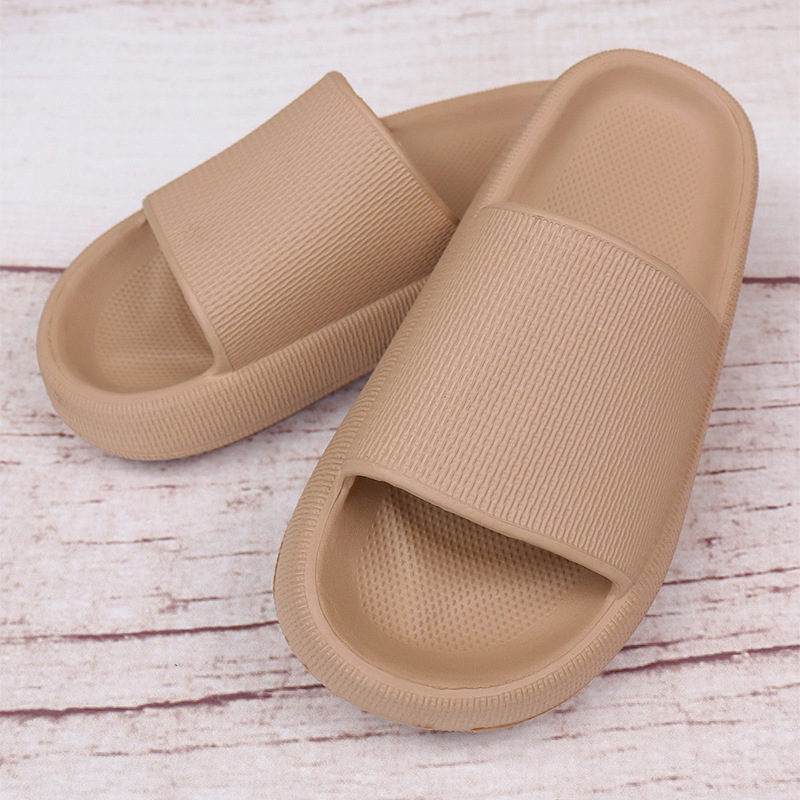 Home thick bottom couple flip flops