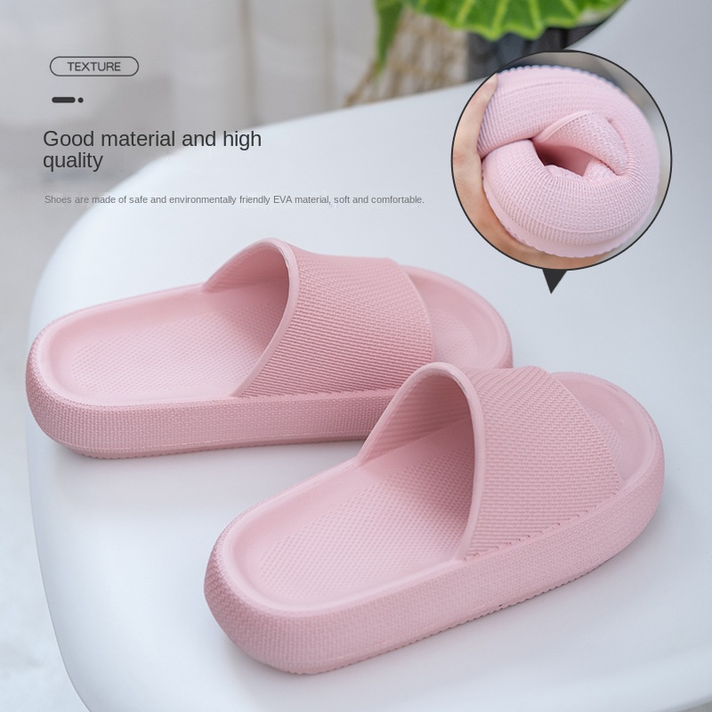 Home thick bottom couple flip flops