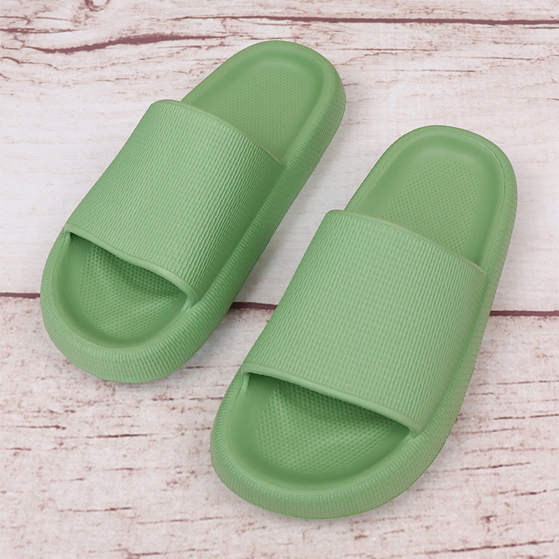 Home thick bottom couple flip flops