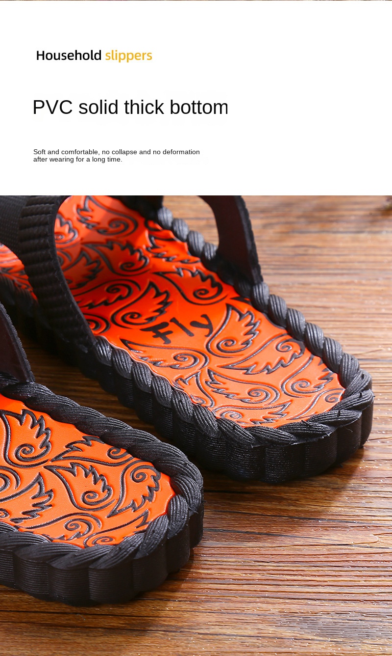 Hotel bathroom non-slip and deodorant flip-flops