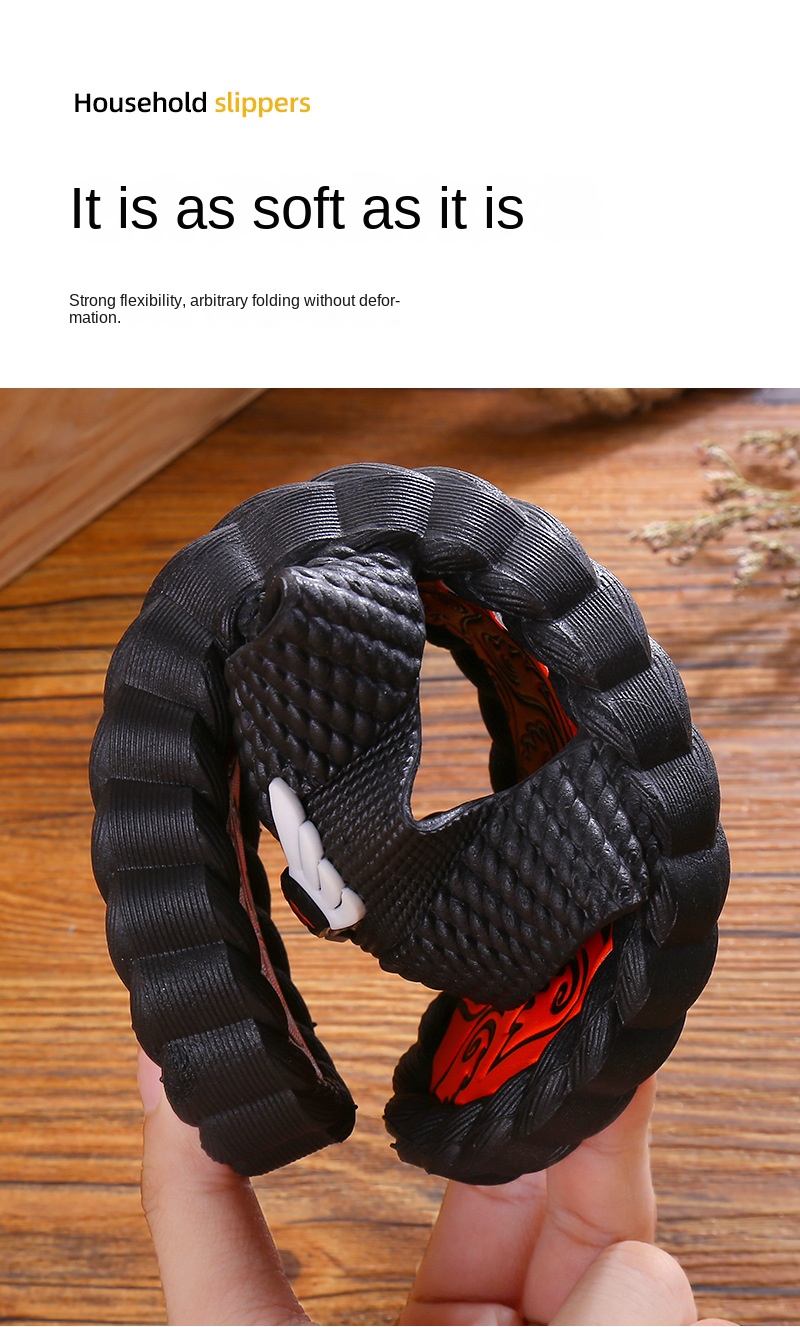 Hotel bathroom non-slip and deodorant flip-flops