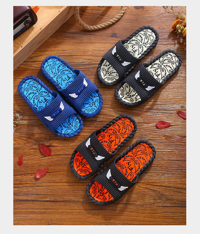 Hotel bathroom non-slip and deodorant flip-flops