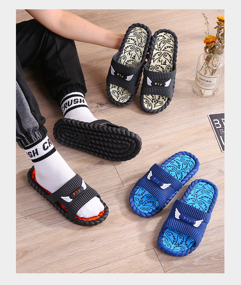 Hotel bathroom non-slip and deodorant flip-flops