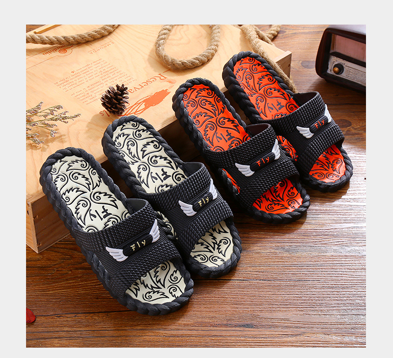 Hotel bathroom non-slip and deodorant flip-flops