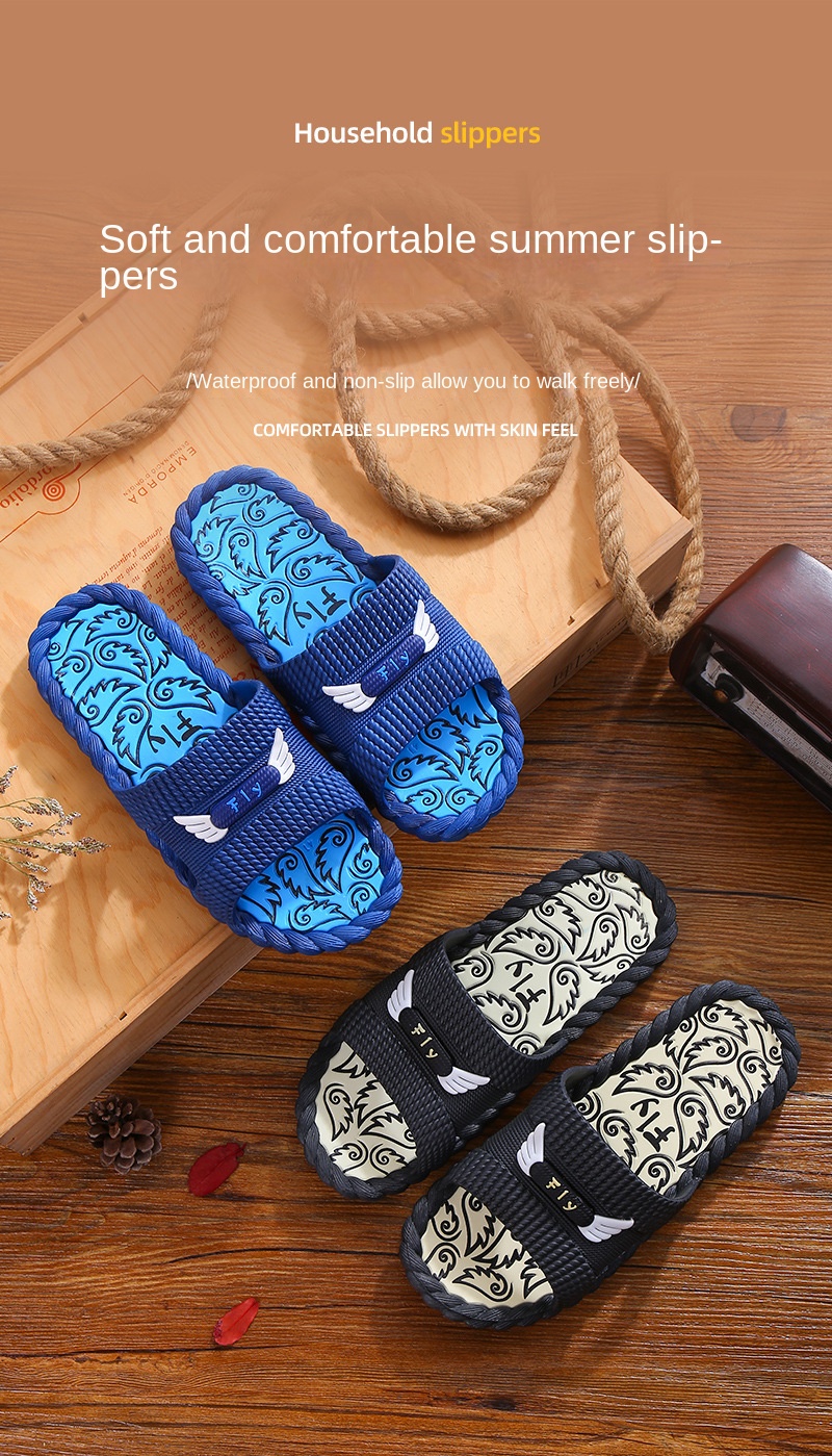 Hotel bathroom non-slip and deodorant flip-flops