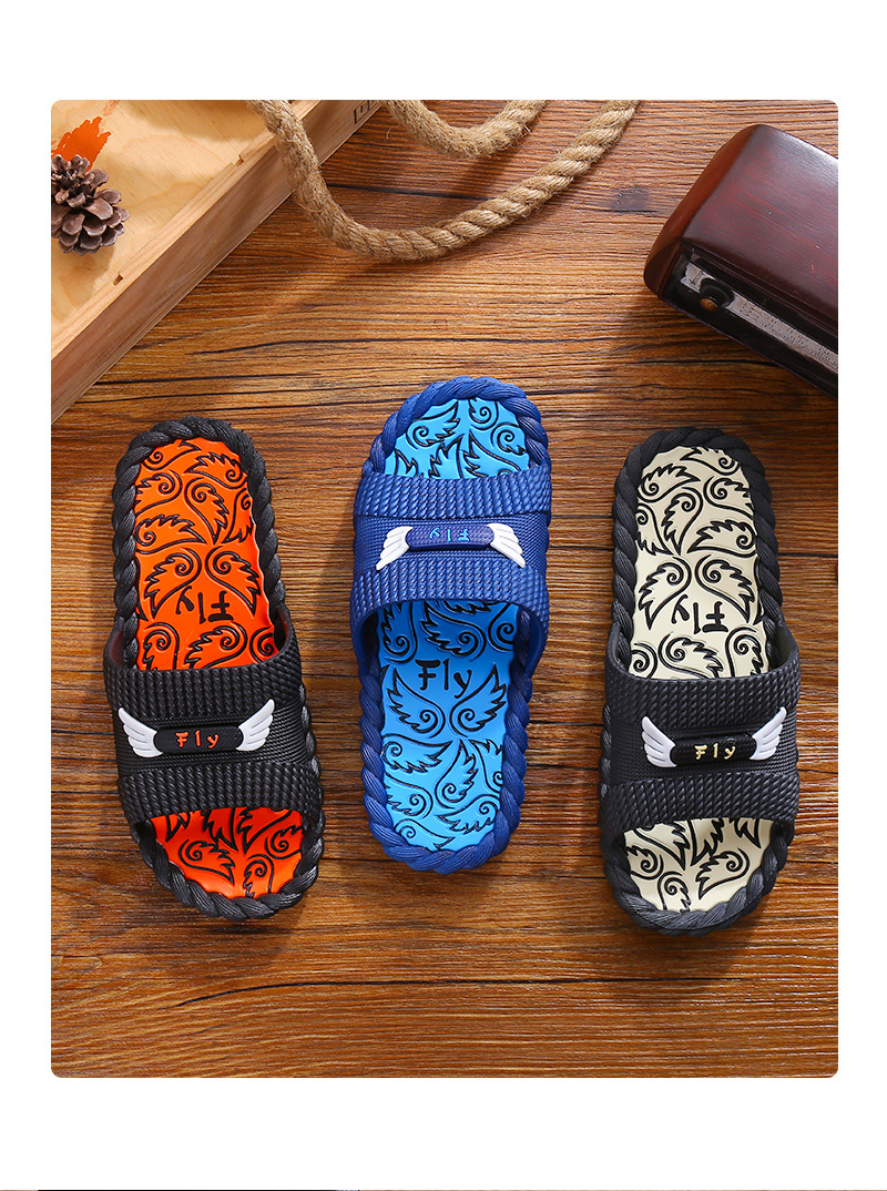 Hotel bathroom non-slip and deodorant flip-flops