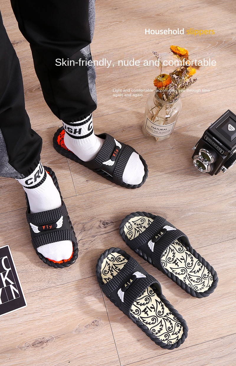 Hotel bathroom non-slip and deodorant flip-flops