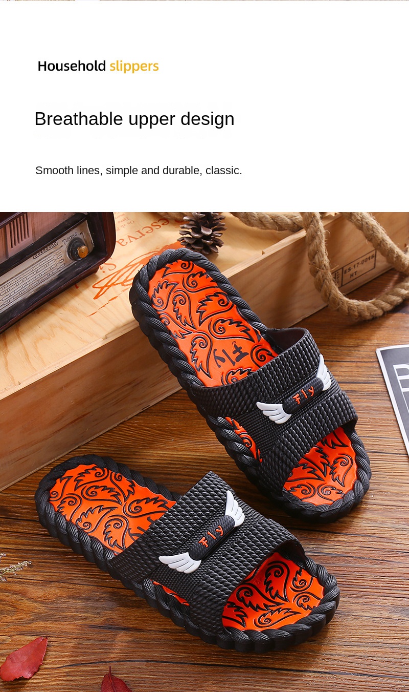 Hotel bathroom non-slip and deodorant flip-flops