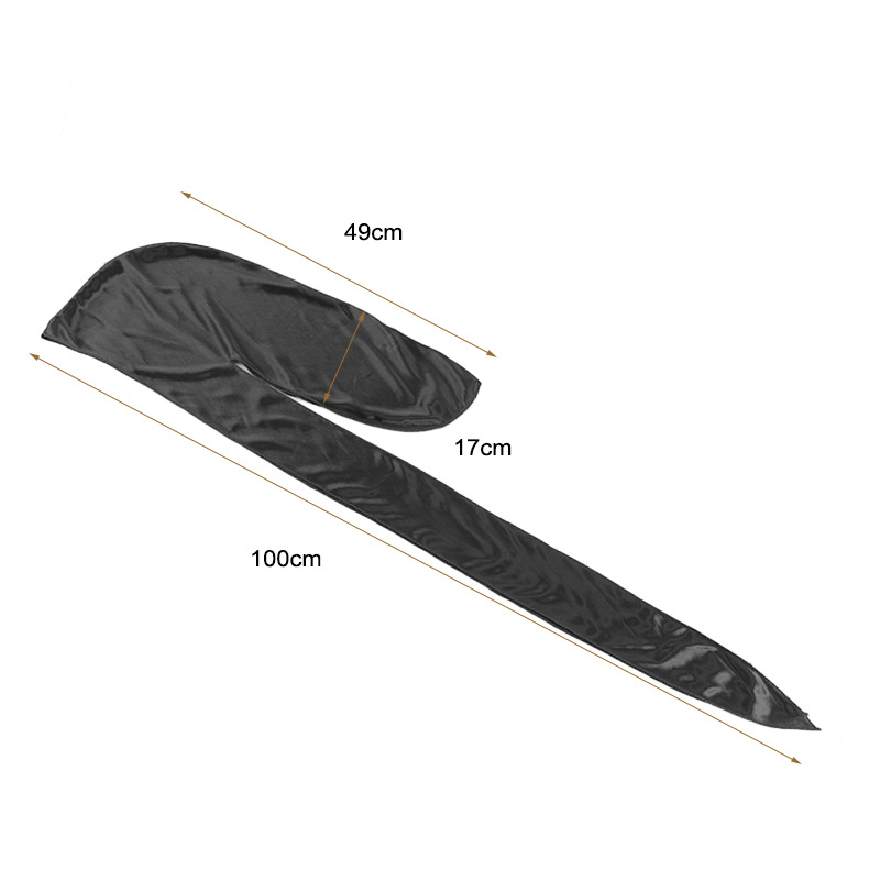 Imitation silk long tail pirate hat