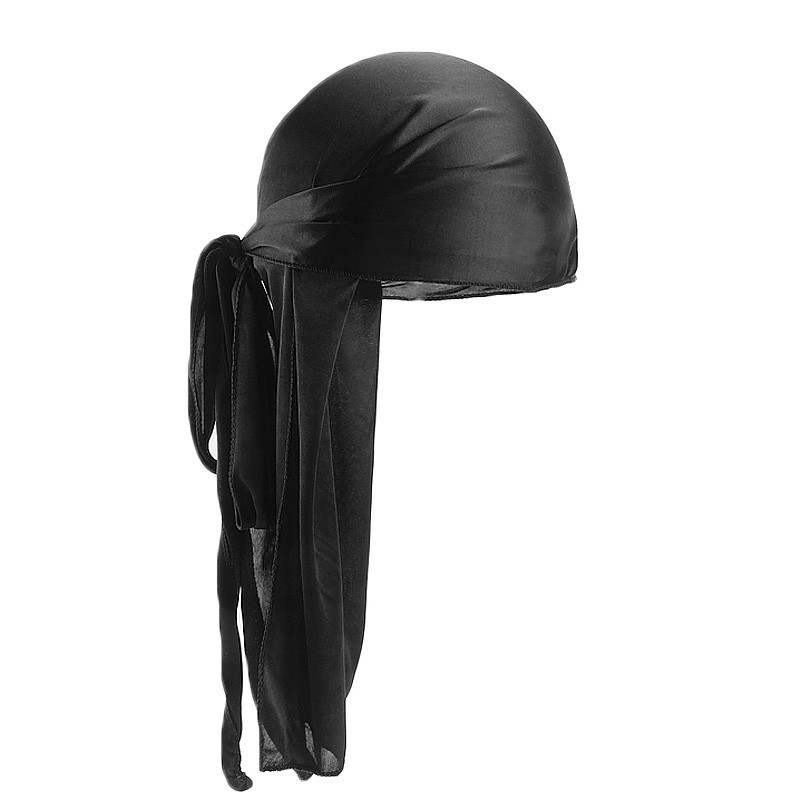 Imitation silk long tail pirate hat