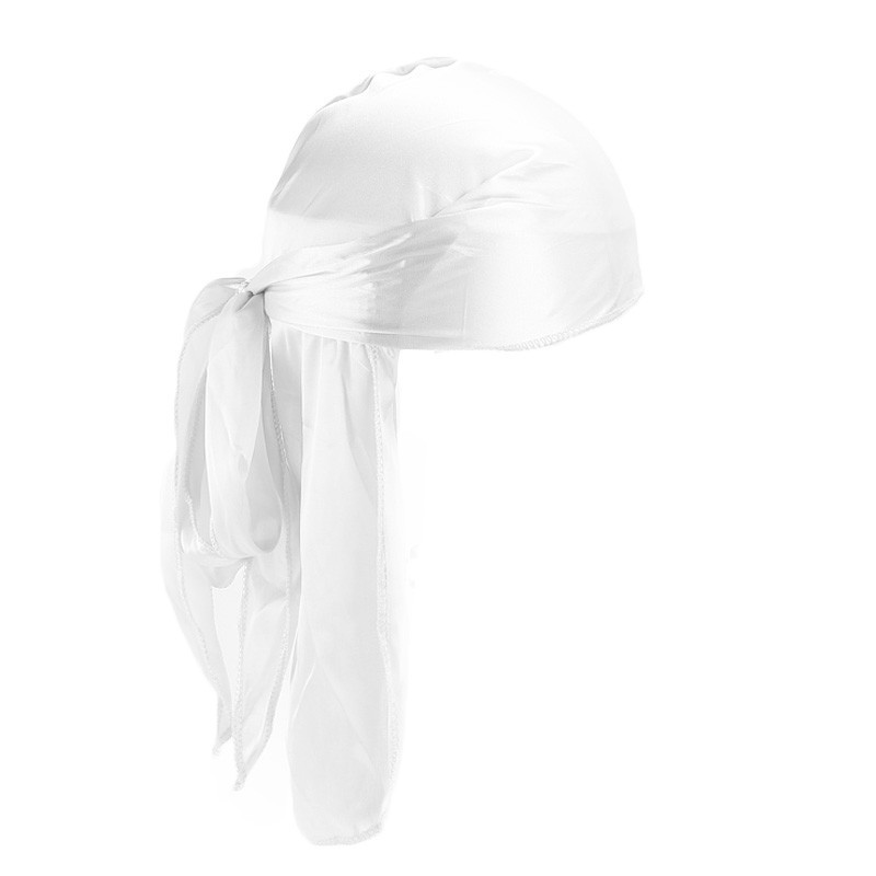 Imitation silk long tail pirate hat