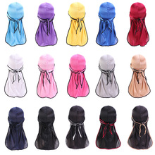 Imitation silk long tail pirate hat