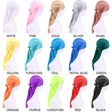Imitation silk long tail pirate hat