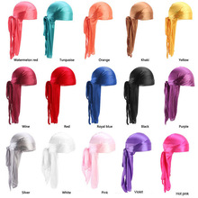 Imitation silk long tail pirate hat