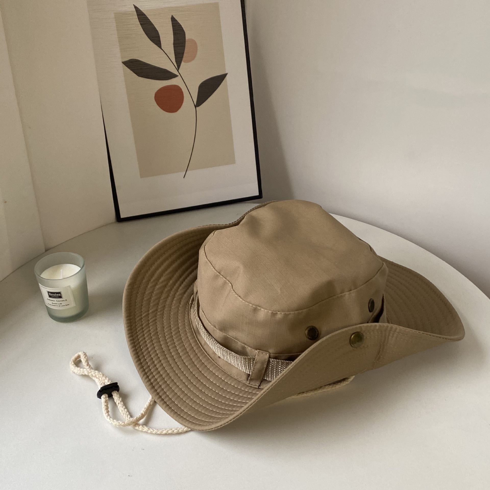 Japanese broad-brimmed fisherman’s hat Western cowboy hat