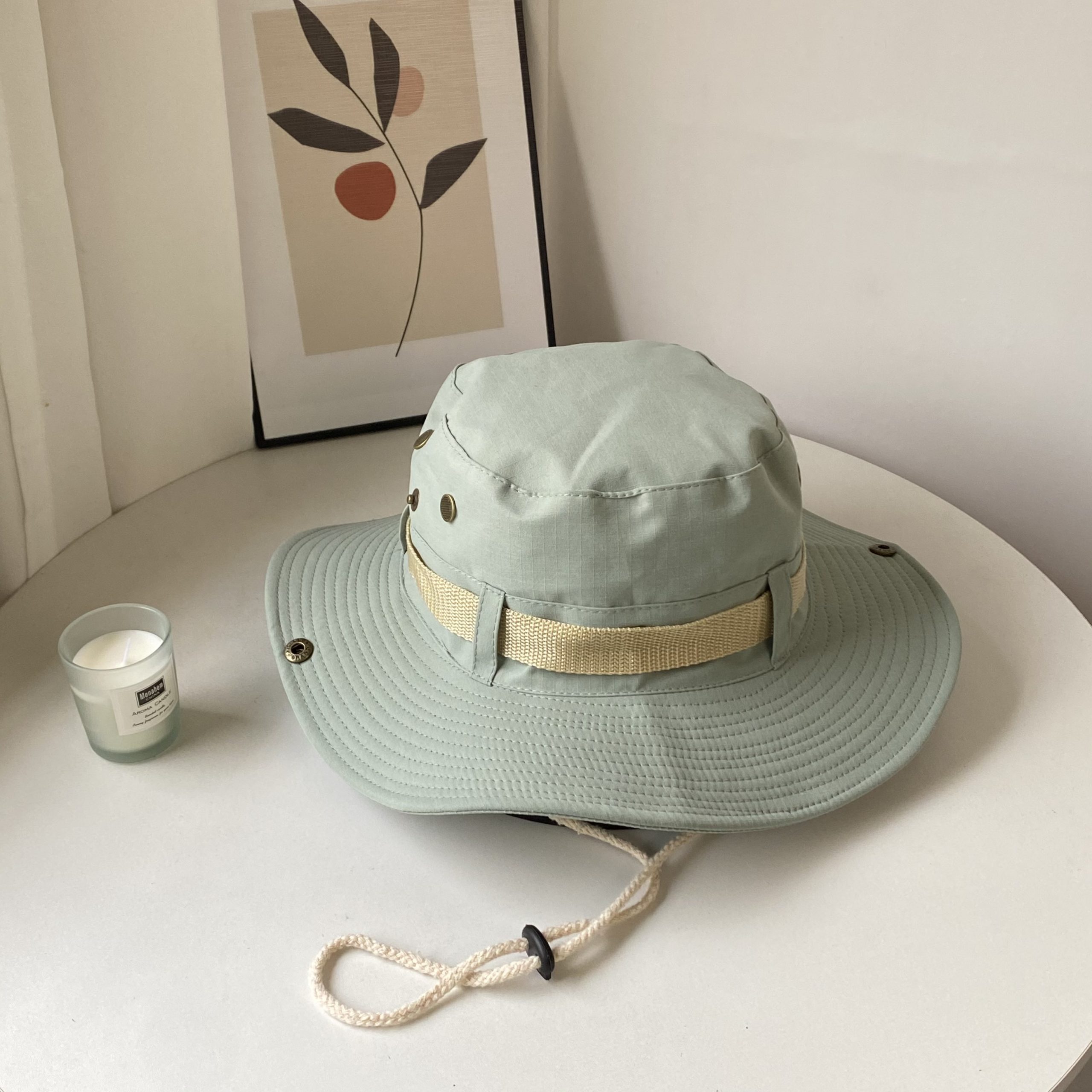 Japanese broad-brimmed fisherman’s hat Western cowboy hat