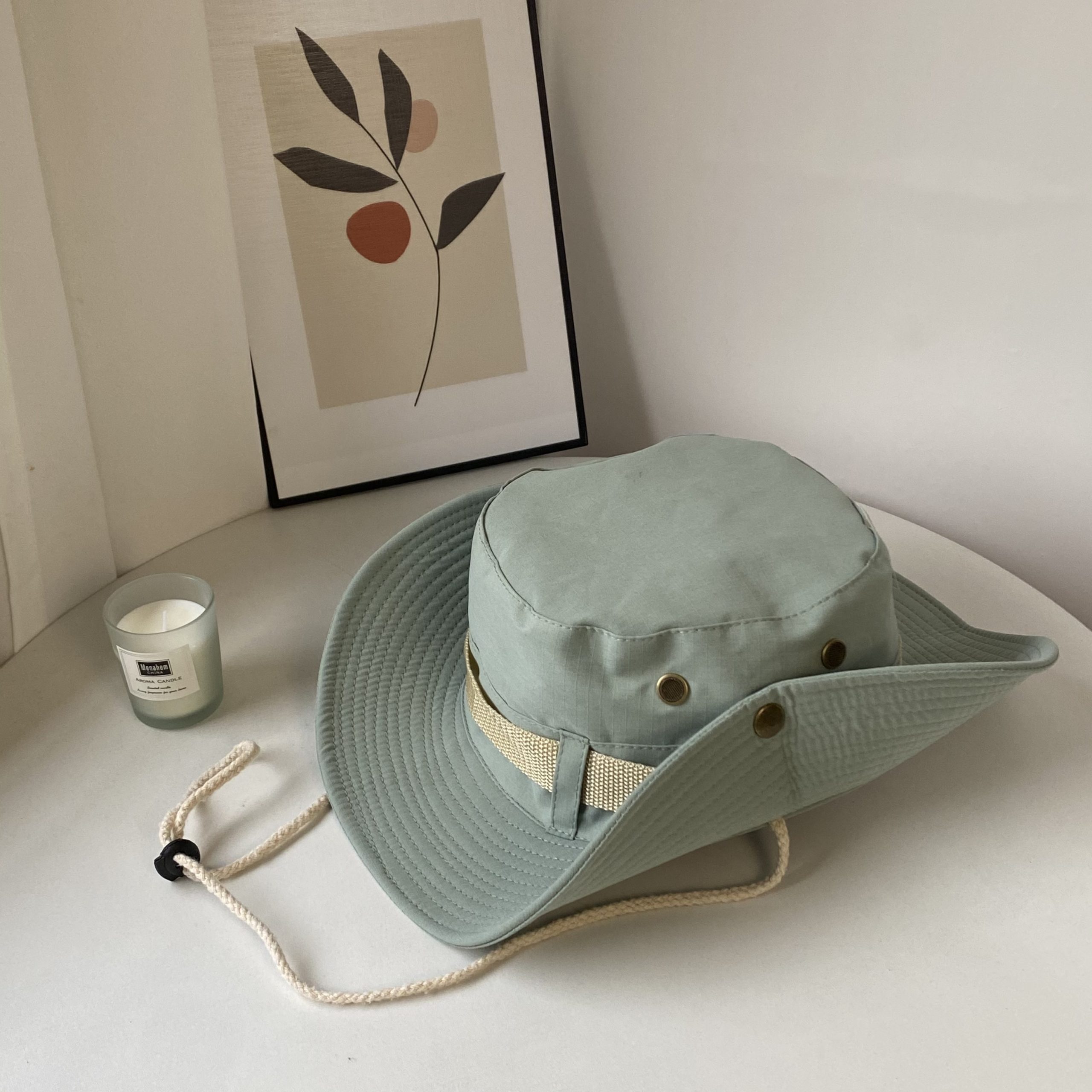 Japanese broad-brimmed fisherman’s hat Western cowboy hat