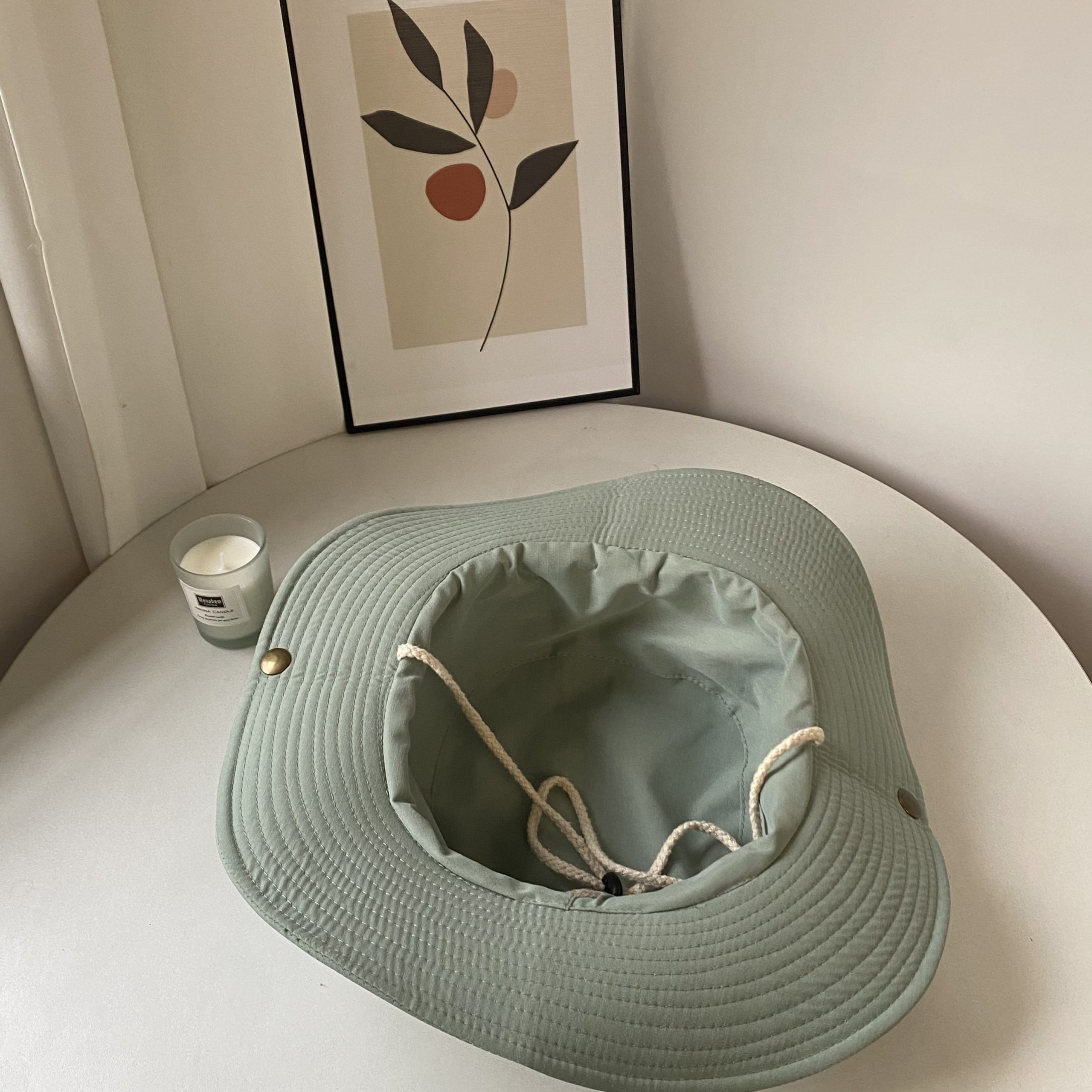 Japanese broad-brimmed fisherman’s hat Western cowboy hat