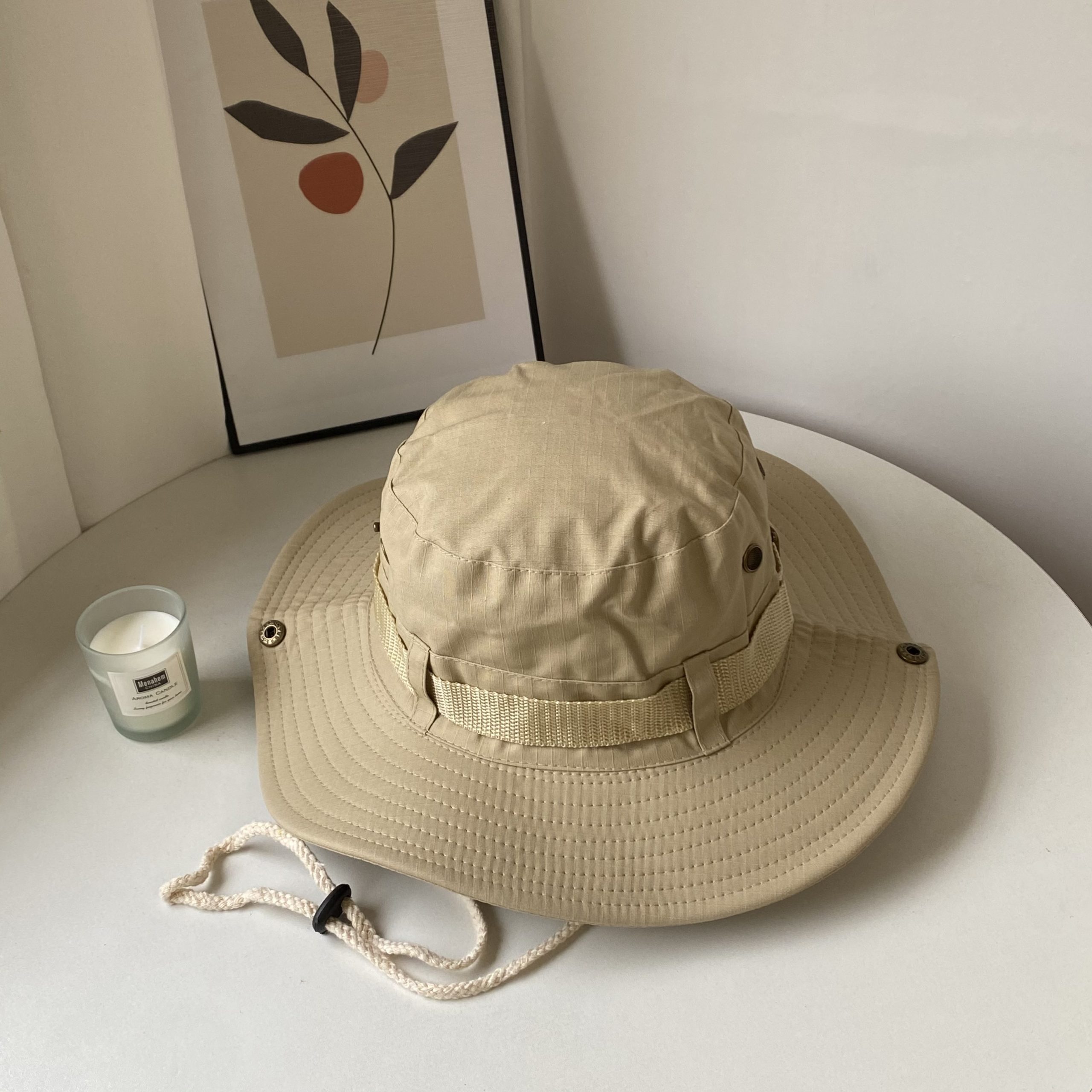 Japanese broad-brimmed fisherman’s hat Western cowboy hat