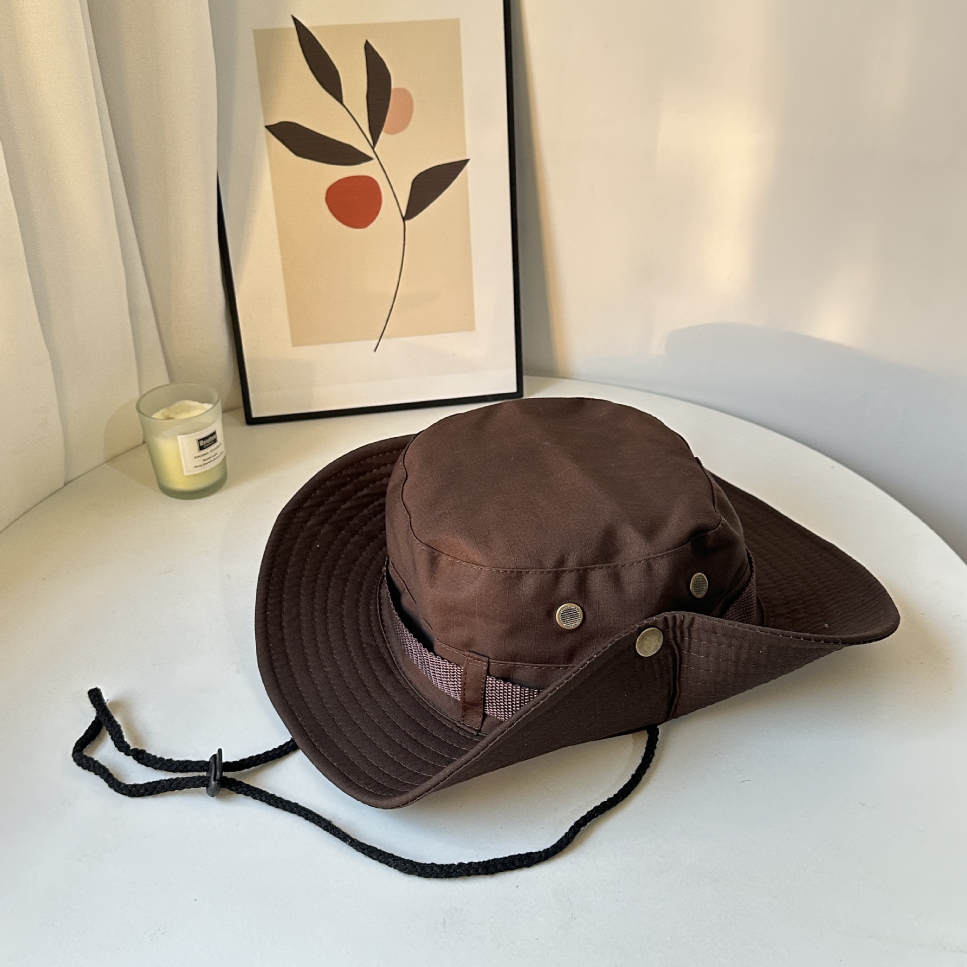 Japanese broad-brimmed fisherman’s hat Western cowboy hat