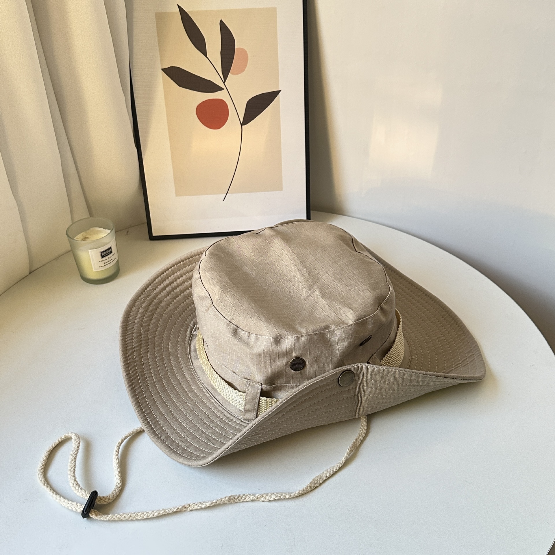 Japanese broad-brimmed fisherman’s hat Western cowboy hat