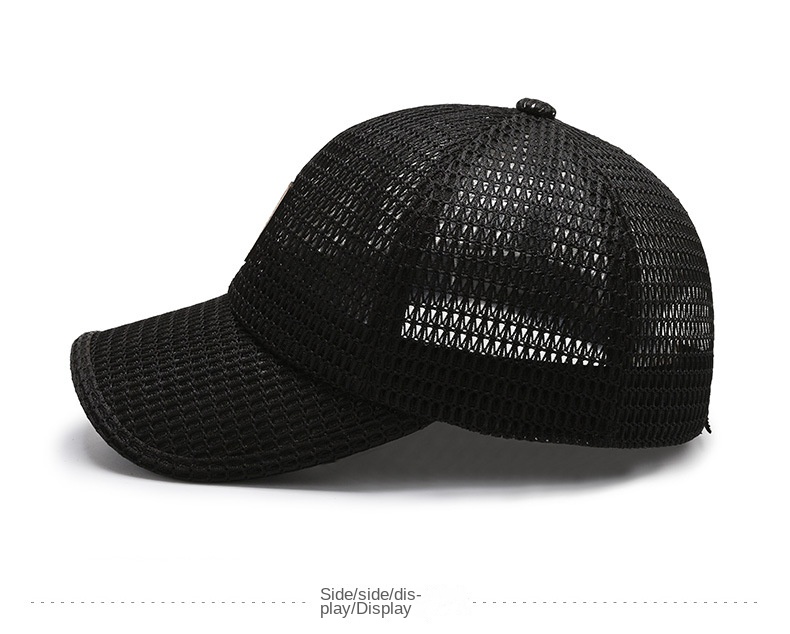 Large mesh summer sun hat