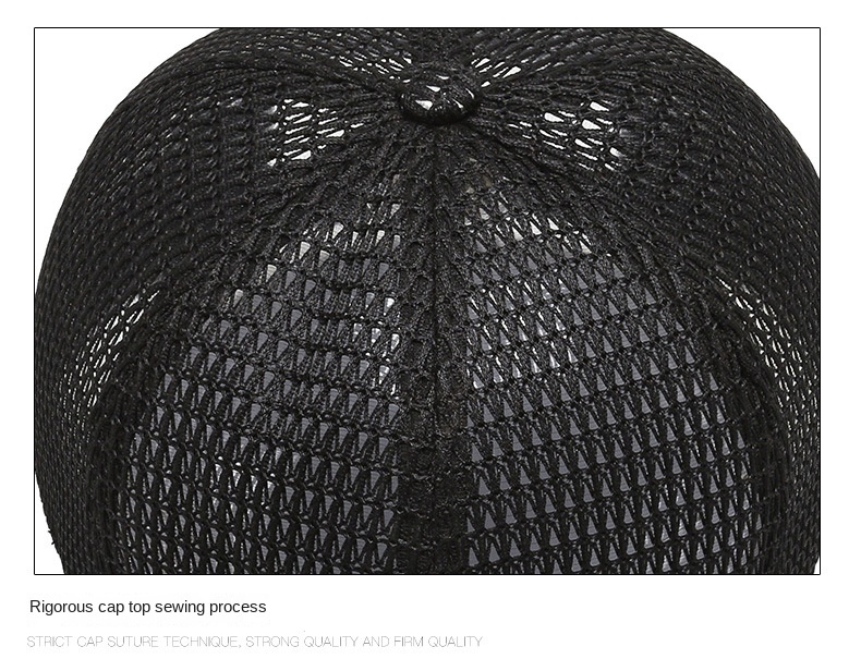 Large mesh summer sun hat