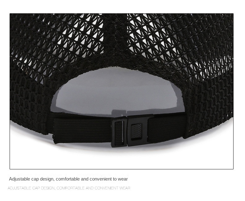 Large mesh summer sun hat