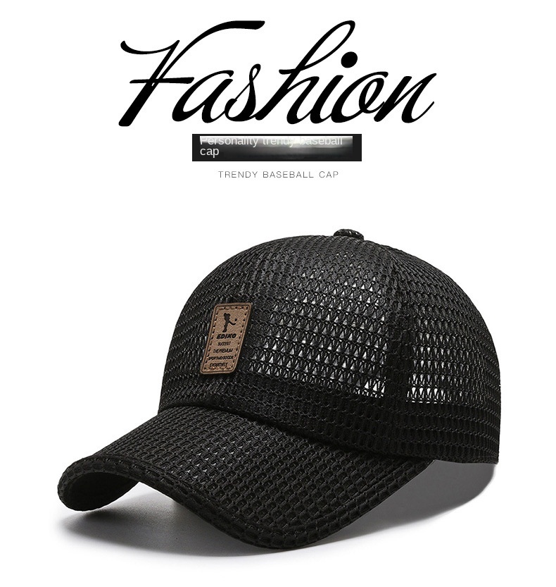 Large mesh summer sun hat