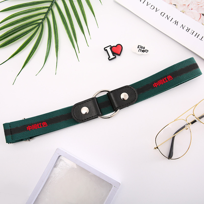 Lazy belt invisible seamless all-in-one perforation-free belt