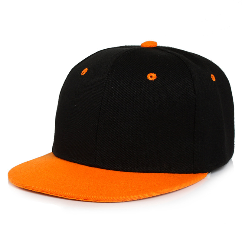 Light plate flat rim hip-hop baseball cap