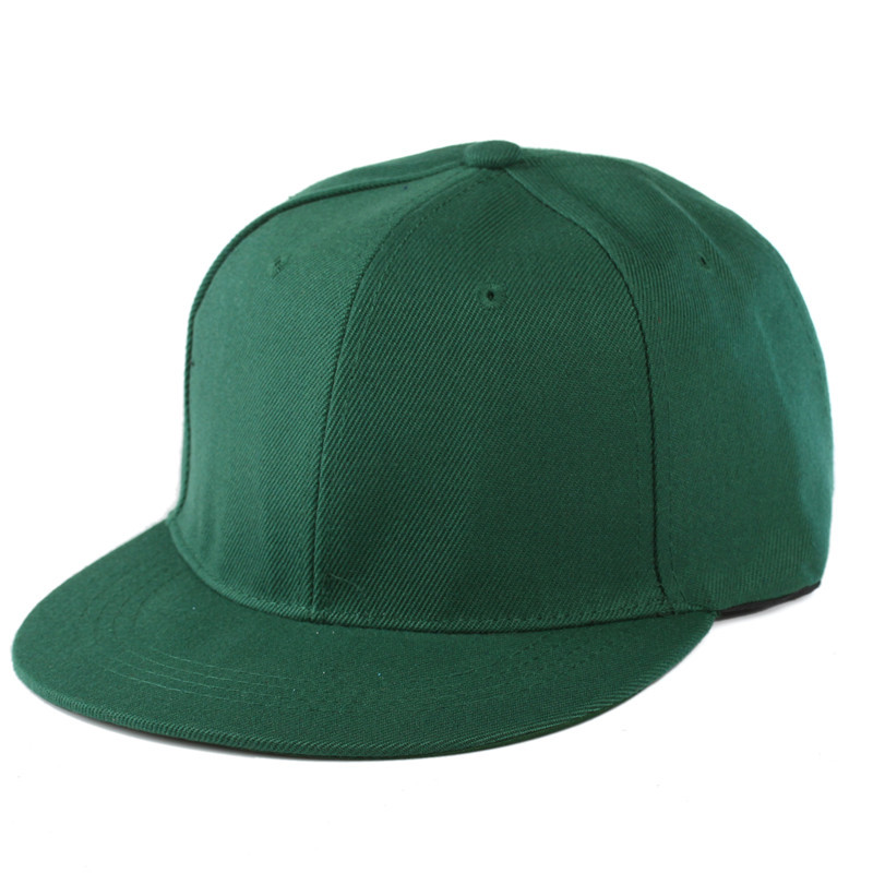Light plate flat rim hip-hop baseball cap