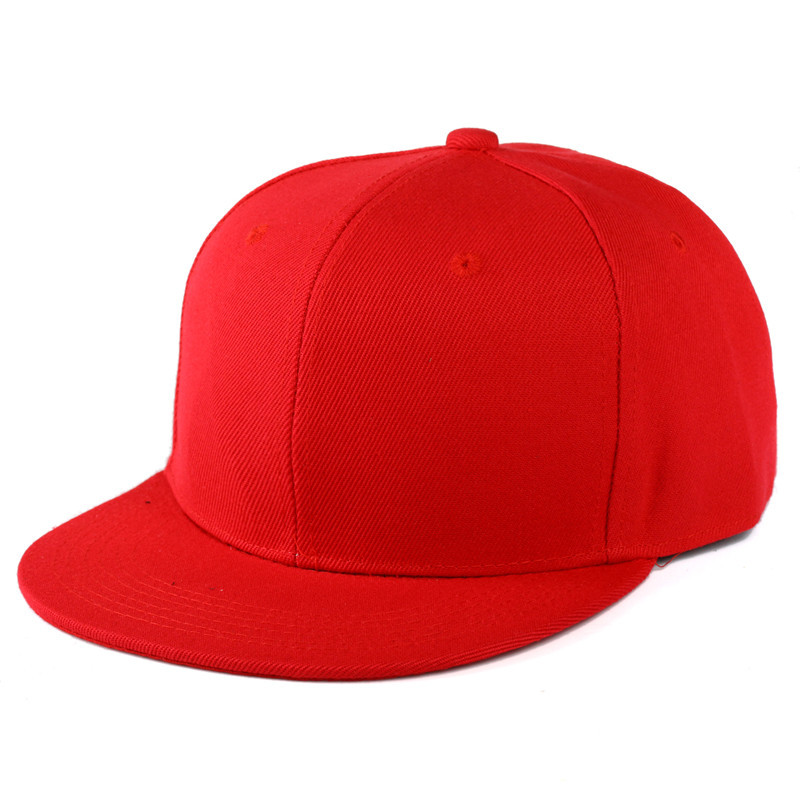 Light plate flat rim hip-hop baseball cap