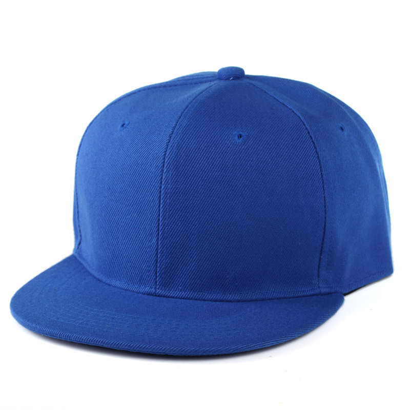 Light plate flat rim hip-hop baseball cap