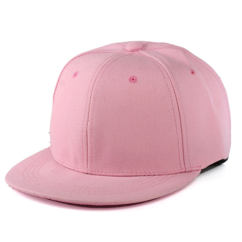 Light plate flat rim hip-hop baseball cap