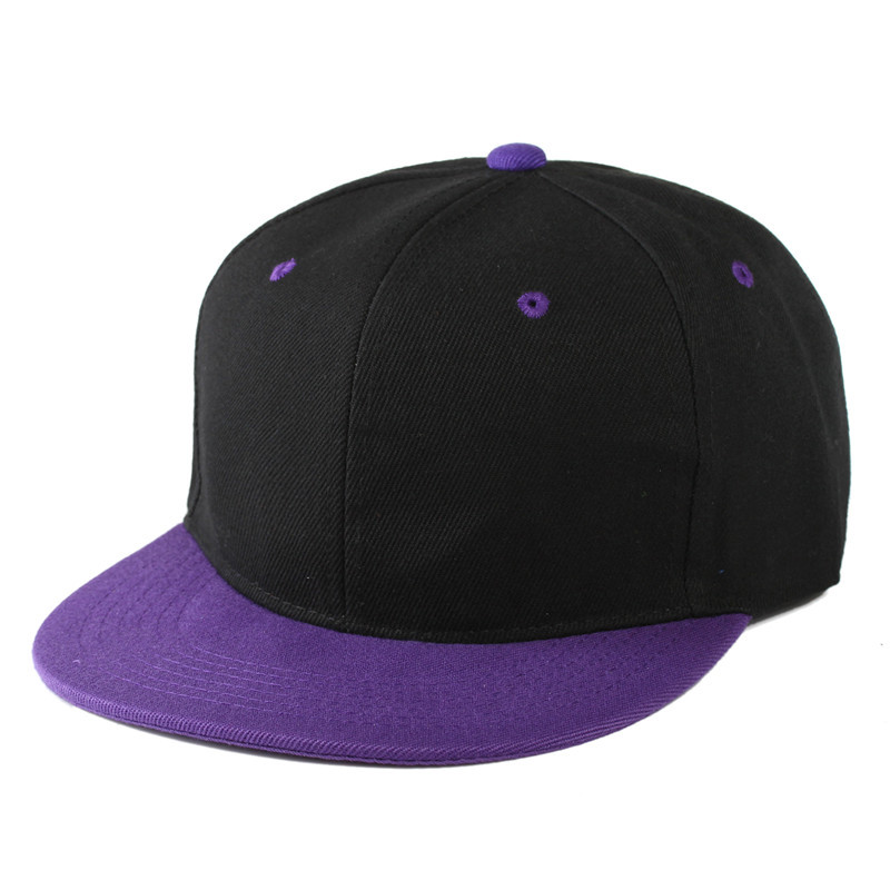 Light plate flat rim hip-hop baseball cap
