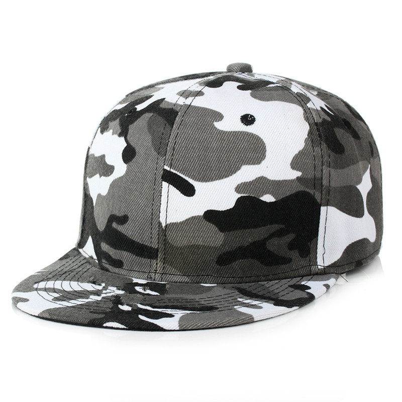 Light plate flat rim hip-hop baseball cap