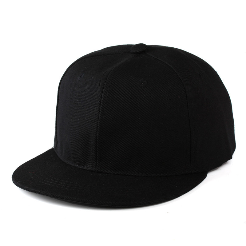 Light plate flat rim hip-hop baseball cap