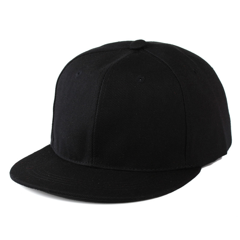 Light plate flat rim hip-hop baseball cap