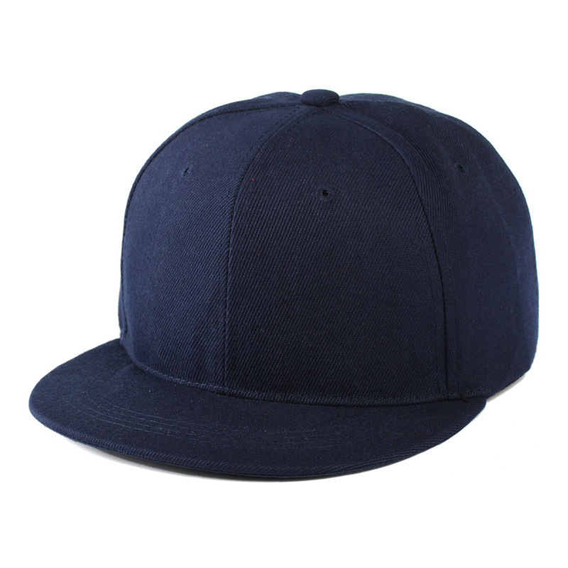 Light plate flat rim hip-hop baseball cap