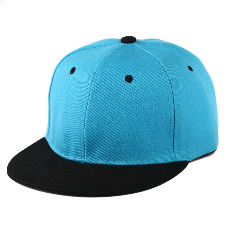 Light plate flat rim hip-hop baseball cap