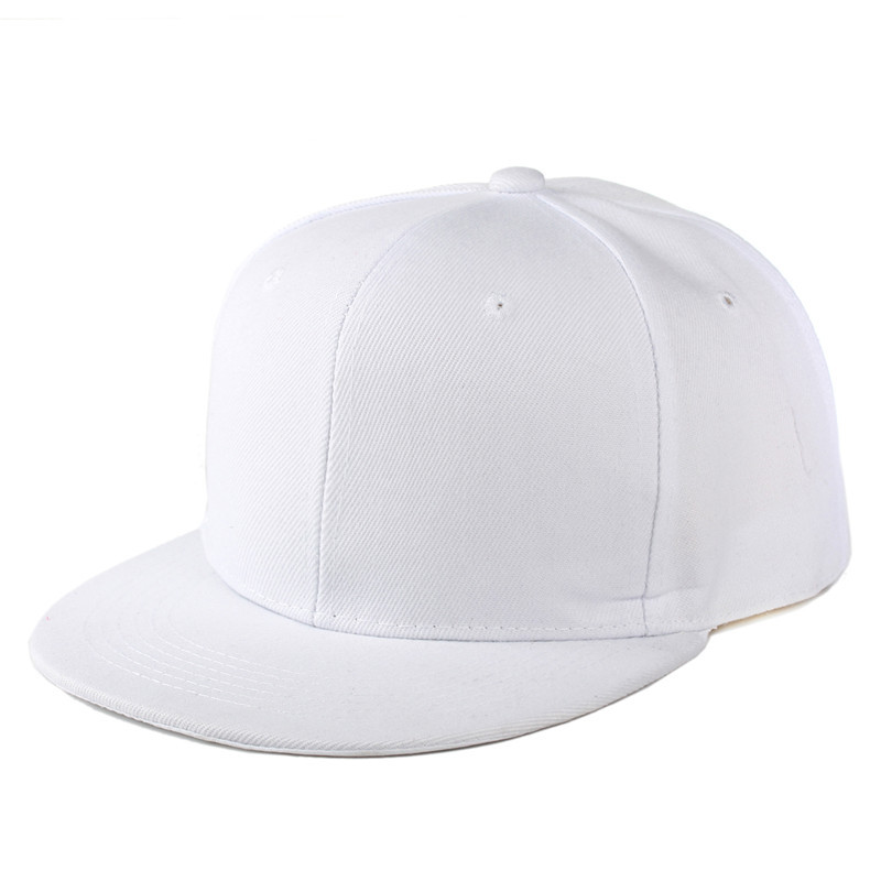 Light plate flat rim hip-hop baseball cap
