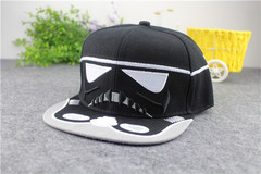 Light plate flat rim hip-hop baseball cap