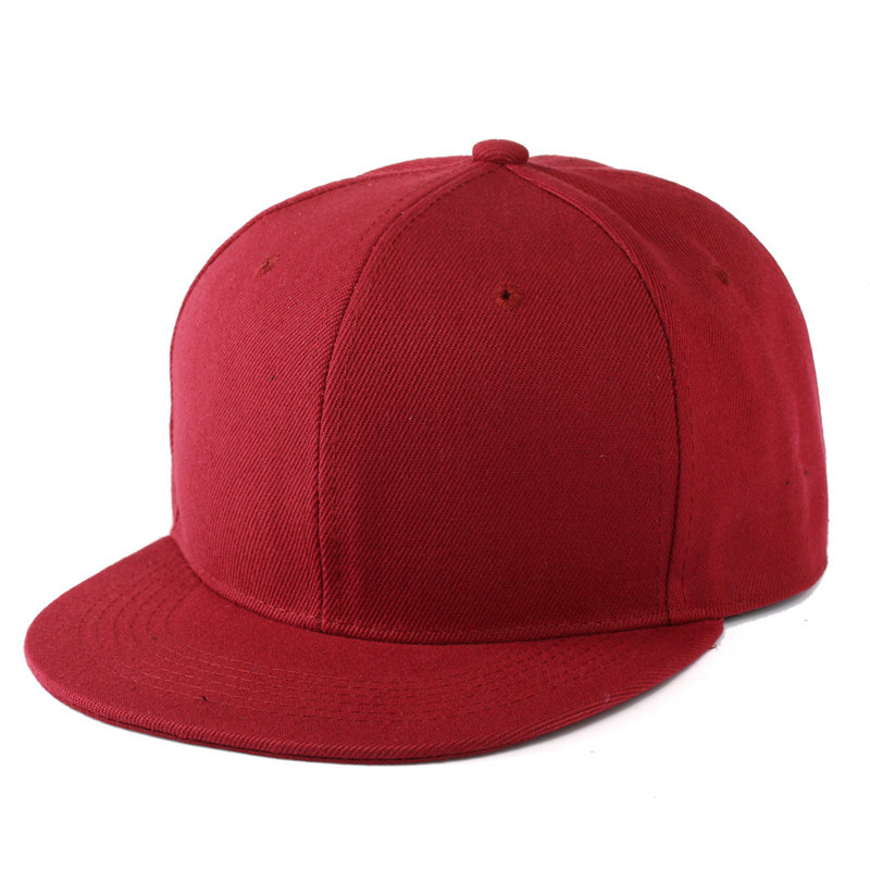 Light plate flat rim hip-hop baseball cap