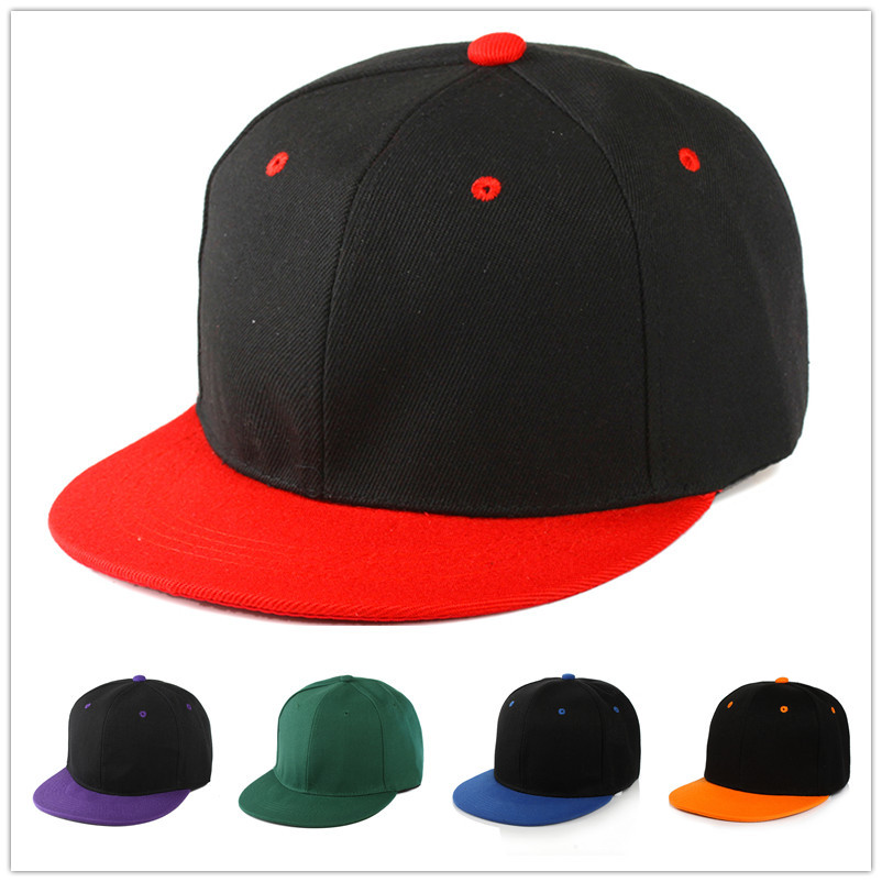 Light plate flat rim hip-hop baseball cap
