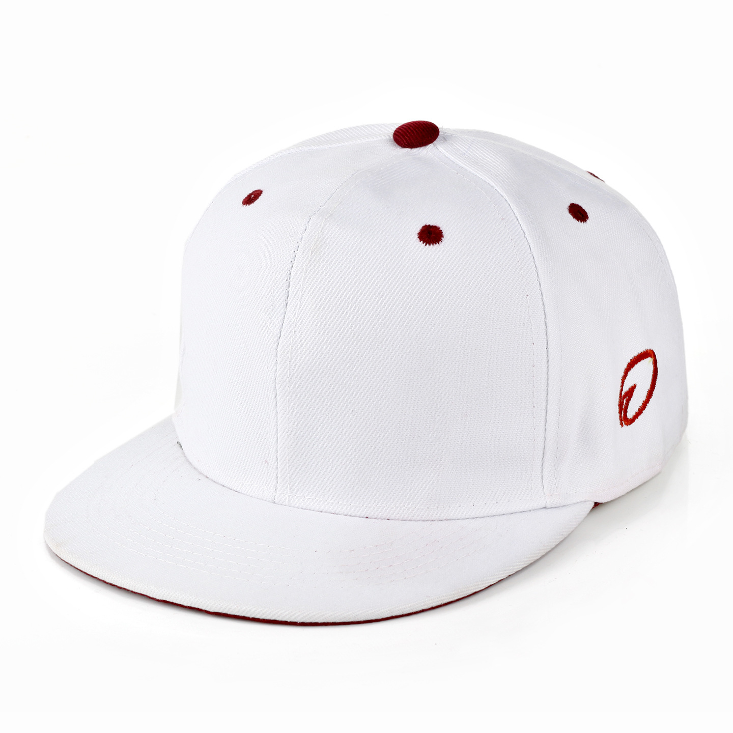 Light plate flat rim hip-hop baseball cap