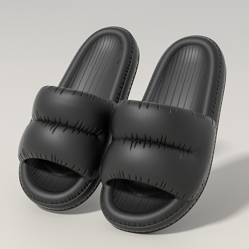 Lightweight home soft bath slippers