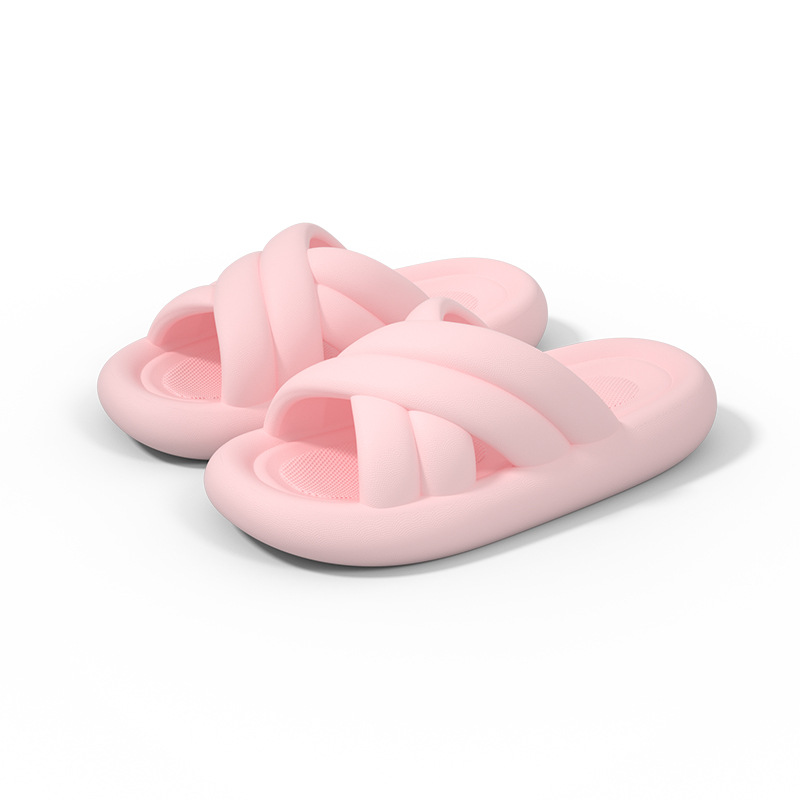 Lightweight home soft bath slippers