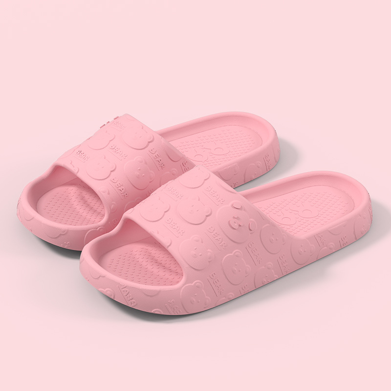 Lightweight home soft bath slippers